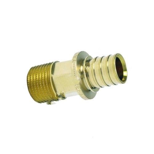 Муфта латунная RAUTHERM-S Дн 17х1/2" наружн. резьба L=15мм Rehau Германия