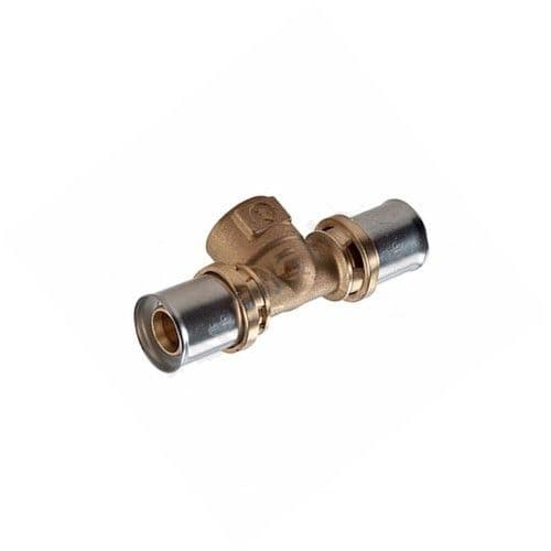 Тройник для PE-X латунный RM154 Дн 16х1/2"х16 ВР пресс Giacomini Италия