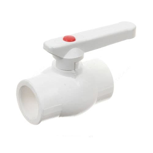 Кран шаровой PP-R белый внутр. пайка Дн 25 0.143 кг VALFEX Россия