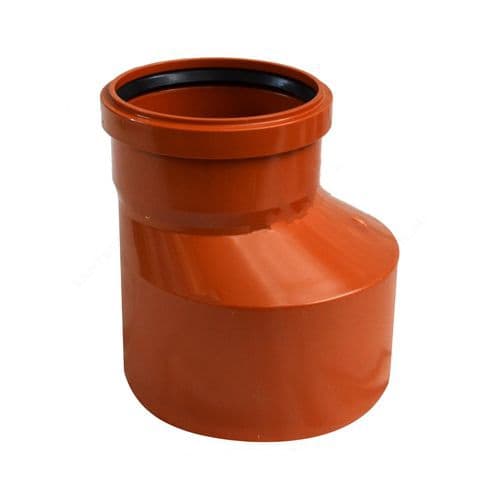 Переход нар. канал. НПВХ коричневый Дн 315х250 безнапорный в/к KGR Ostendorf