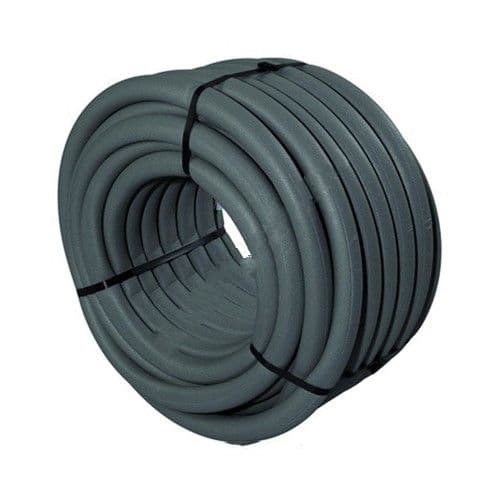Труба в кожухе с теплоизоляцией PE-Xa/EVOH Combi Pipe черная Дн 25х3,5 Ру10 Тмакс=90C бухта 50м Uponor Финляндия