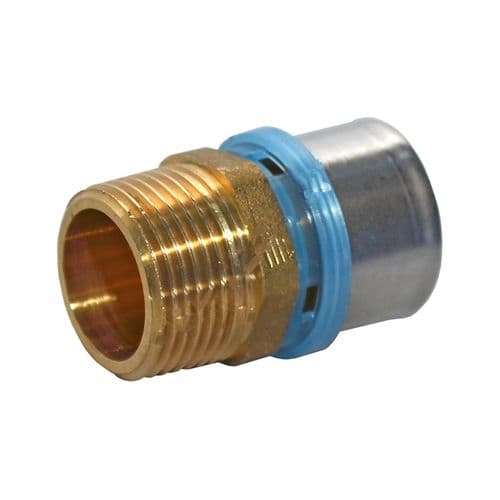 Муфта латунная Дн 32х1" НР пресс N.T.M 700V321/030 Италия