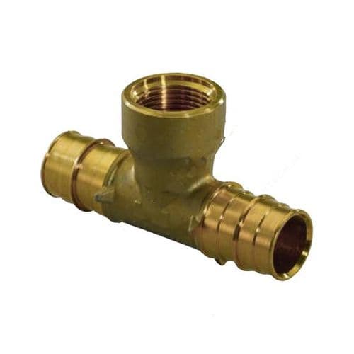 Тройник латунный Q&E Дн 16х1/2"х16 внутр. резьба Uponor Швеция